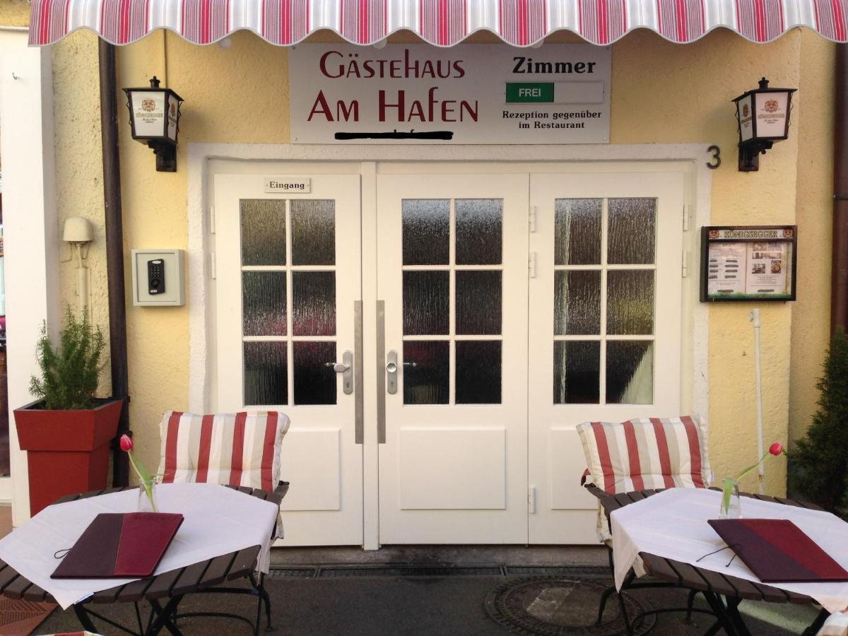 Gaestehaus Am Hafen เมียร์สบวร์ก ภายนอก รูปภาพ